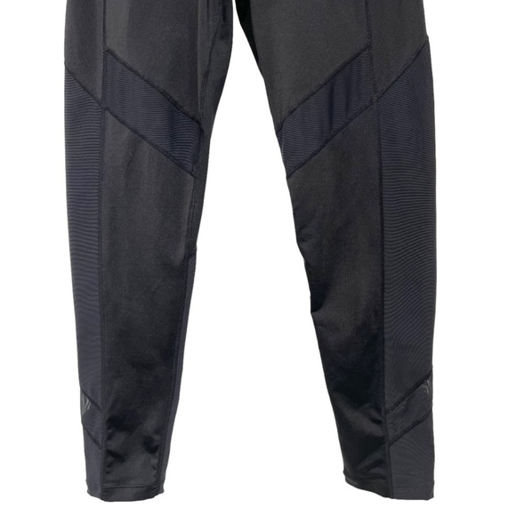 Free People Movement Lira Black Mesh Athletic Leggings Tights Women’s Large - Picture 7 of 12